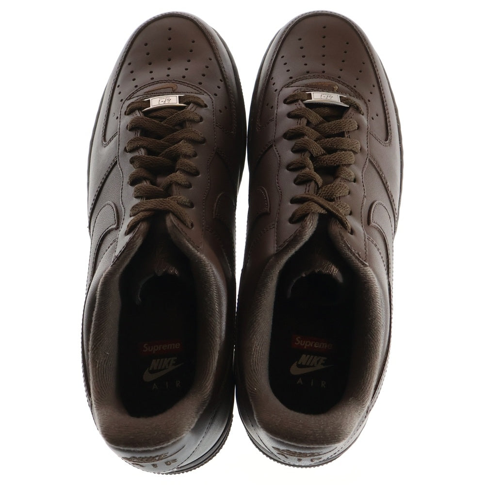 NIKE(ナイキ) ×SUPREME AIR FORCE 1 LOW BAROQUE BROWN シュプリーム エアフォース1 ローカットスニーカー シューズ ブラウン US11.5/29.5cm CU9225-200