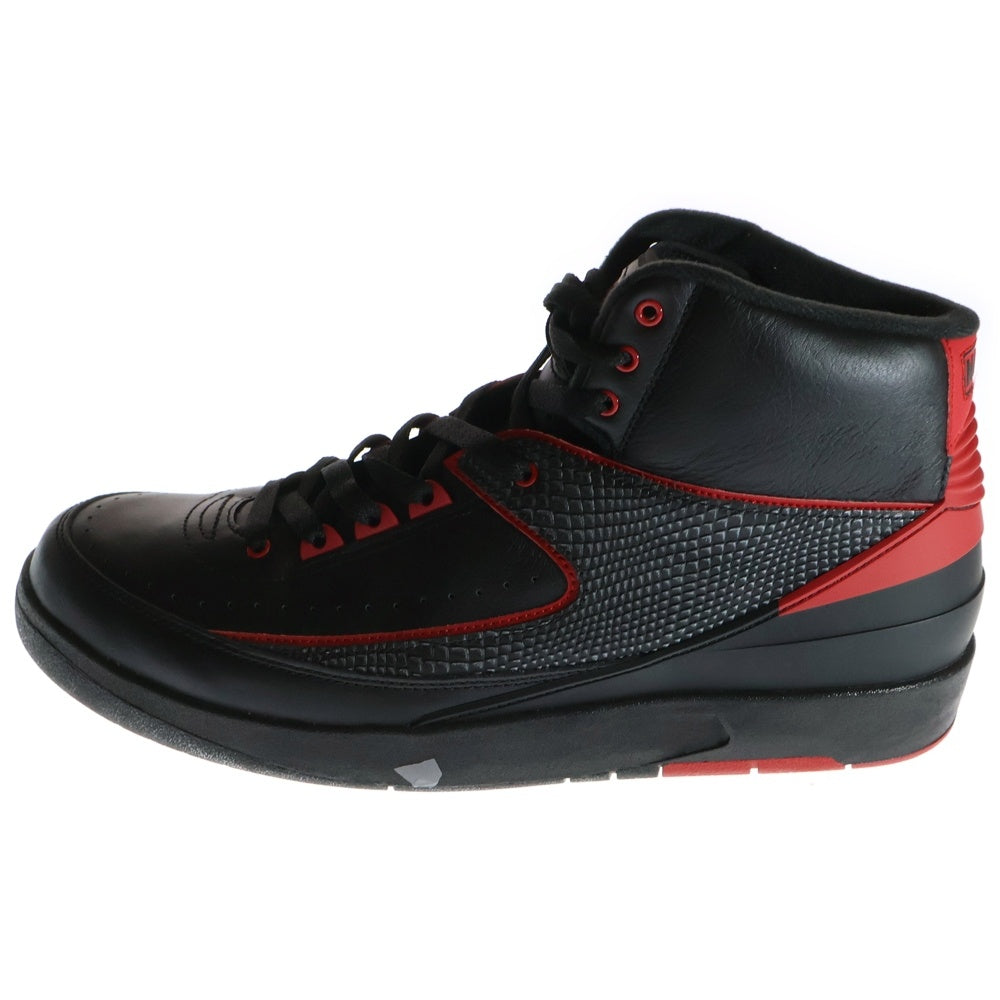NIKE(ナイキ) AIR JORDAN 2 RETRO ALTERNATE 87 エアジョーダン2 レトロ オルタネイト ローカットスニーカー US11/29cm ブラック/レッド 834274-001