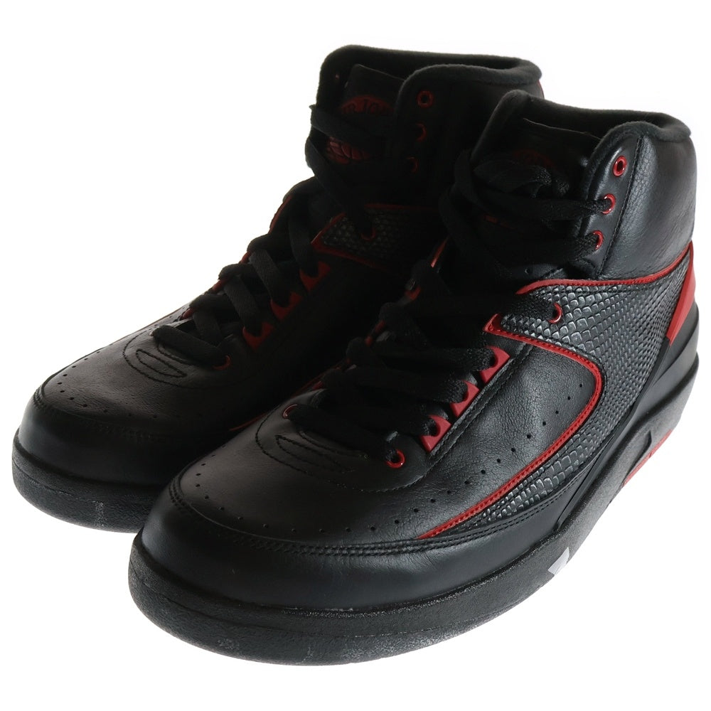 NIKE(ナイキ) AIR JORDAN 2 RETRO ALTERNATE 87 エアジョーダン2 レトロ オルタネイト ローカットスニーカー US11/29cm ブラック/レッド 834274-001