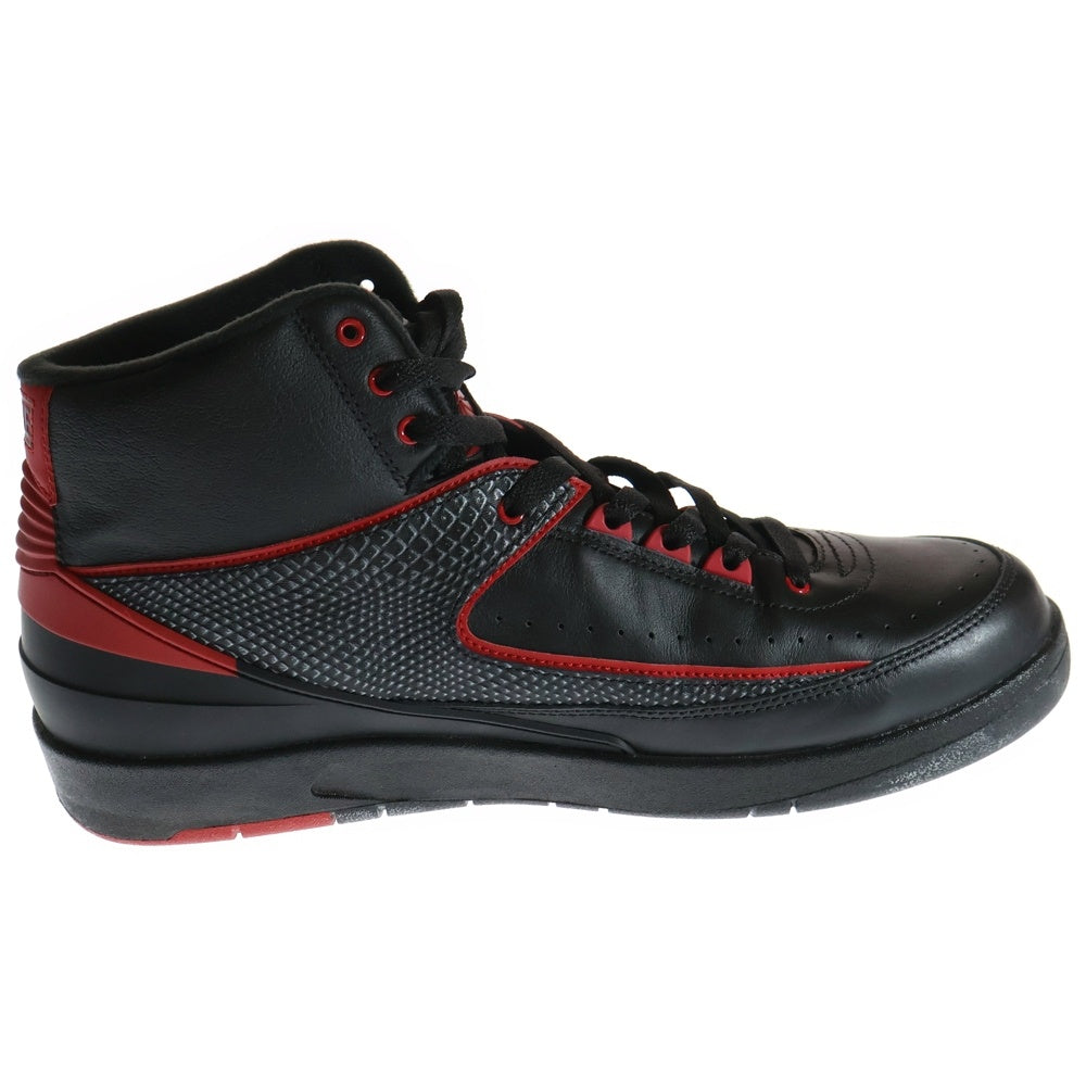 NIKE(ナイキ) AIR JORDAN 2 RETRO ALTERNATE 87 エアジョーダン2 レトロ オルタネイト ローカットスニーカー US11/29cm ブラック/レッド 834274-001