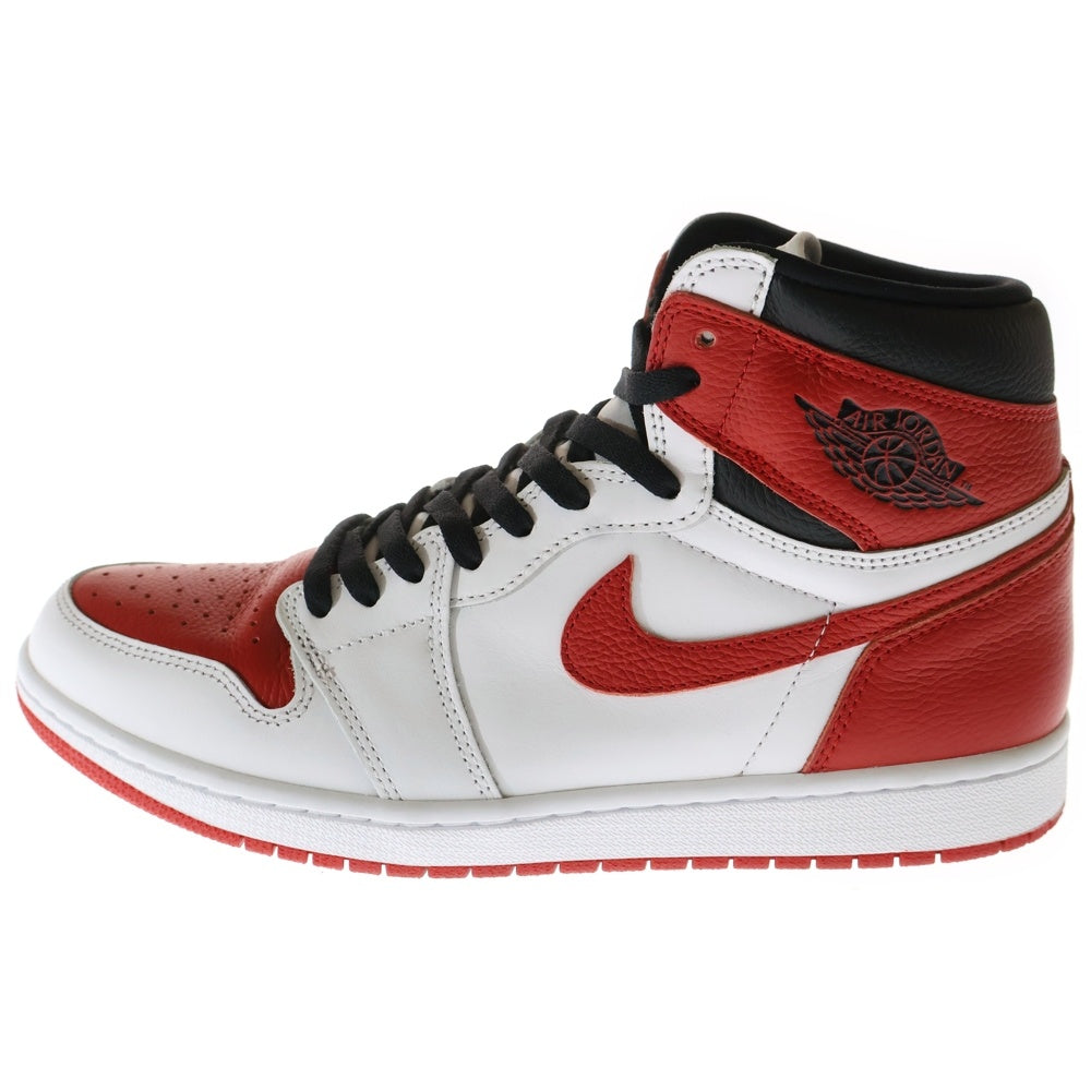 NIKE(ナイキ) AIR JORDAN 1 HIGH OG HERITAGE エアジョーダン ヘリテージ ハイカットスニーカー ホワイト/レッド US11/29cm 555088-161