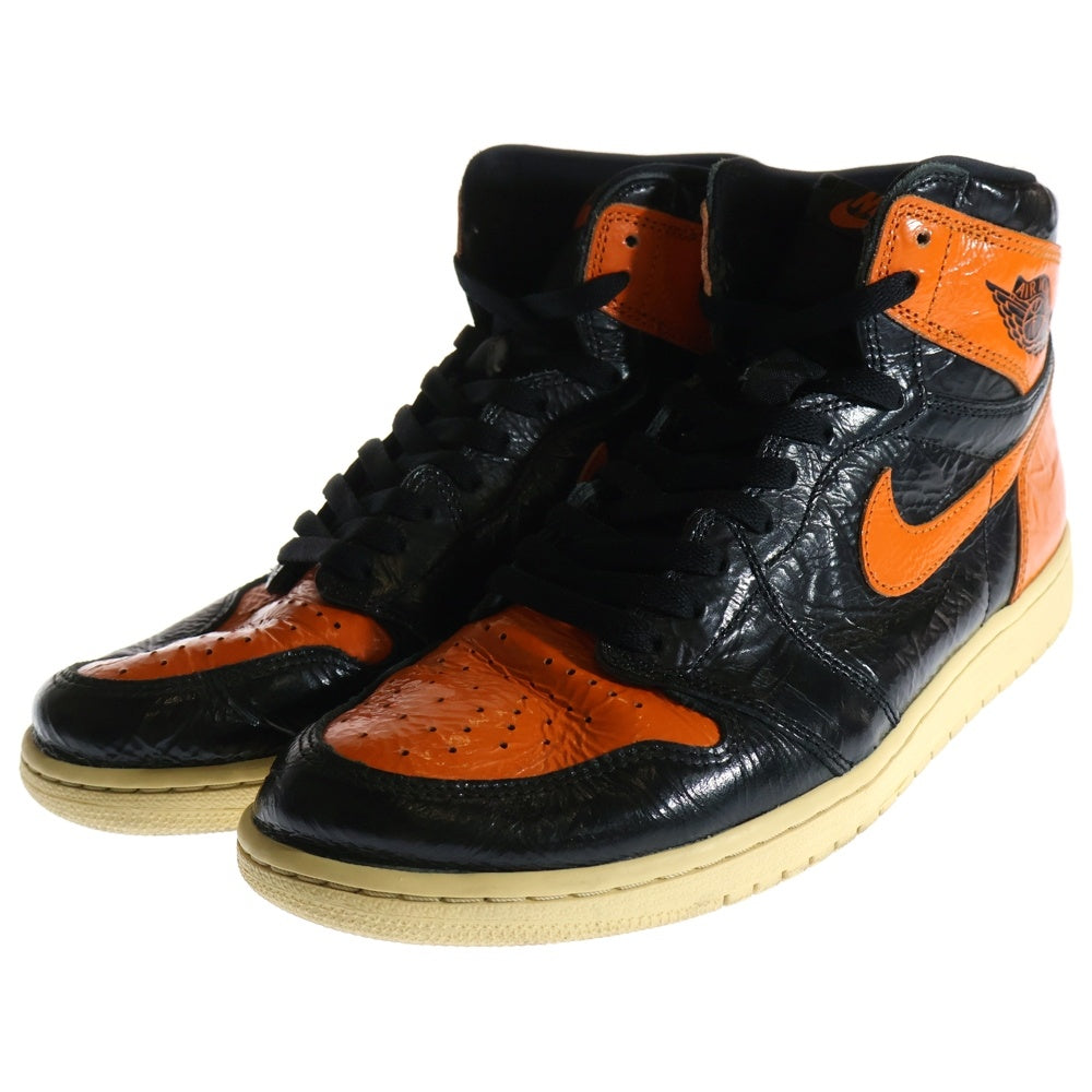 NIKE(ナイキ) AIR JORDAN 1 RETRO HIGH OG SHATTERED BACKBOARD 3.0 エアジョーダン1 シャッタードバックボード3.0 ハイカットスニーカー US11/29cm 555088-028