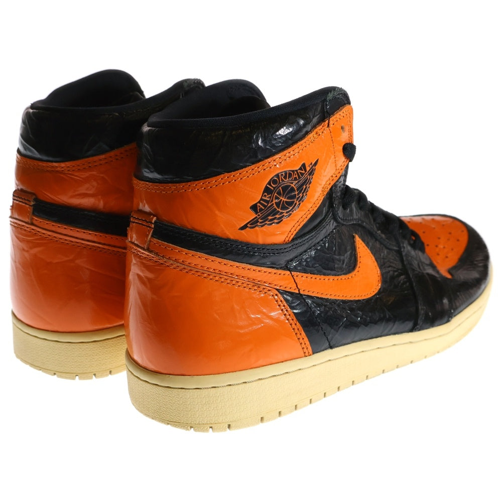 NIKE(ナイキ) AIR JORDAN 1 RETRO HIGH OG SHATTERED BACKBOARD 3.0 エアジョーダン1 シャッタードバックボード3.0 ハイカットスニーカー US11/29cm 555088-028