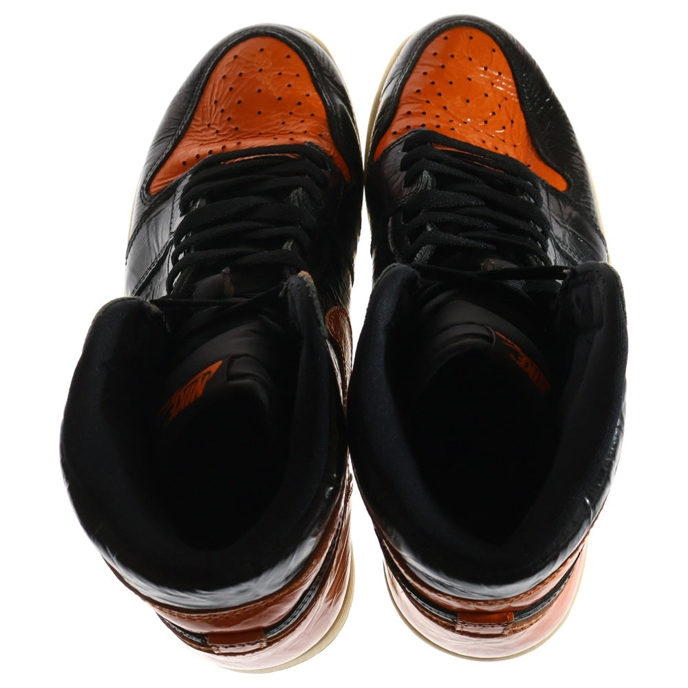 NIKE(ナイキ) AIR JORDAN 1 RETRO HIGH OG SHATTERED BACKBOARD 3.0 エアジョーダン1 シャッタードバックボード3.0 ハイカットスニーカー US11/29cm 555088-028