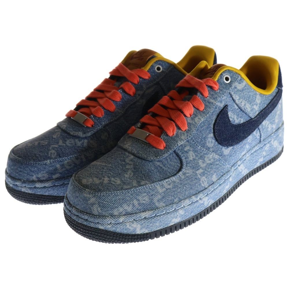 NIKE(ナイキ) ×Levis AIR FORCE 1 LOW リーバイス エアフォース 1 ローカットスニーカーシューズ インディゴ US11.5/29.5cm CV0670-447