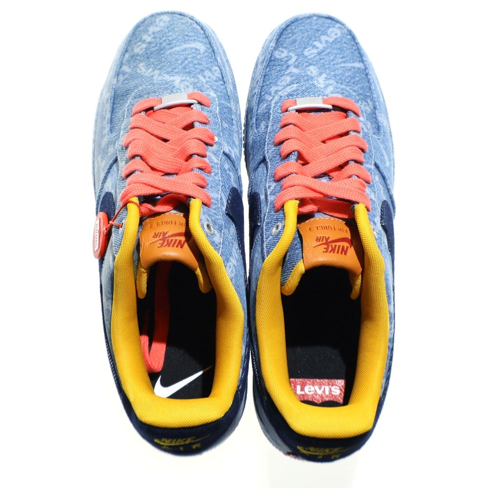 NIKE(ナイキ) ×Levis AIR FORCE 1 LOW リーバイス エアフォース 1 ローカットスニーカーシューズ インディゴ US11.5/29.5cm CV0670-447