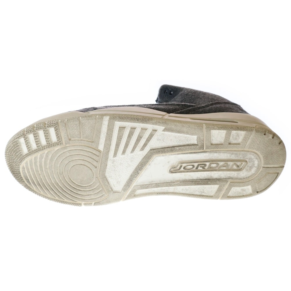 NIKE(ナイキ) AIR JORDAN 3 RETRO WOOL エアジョーダン3 レトロ ウール ハイカットスニーカー グレー US12/30cm 854263-004