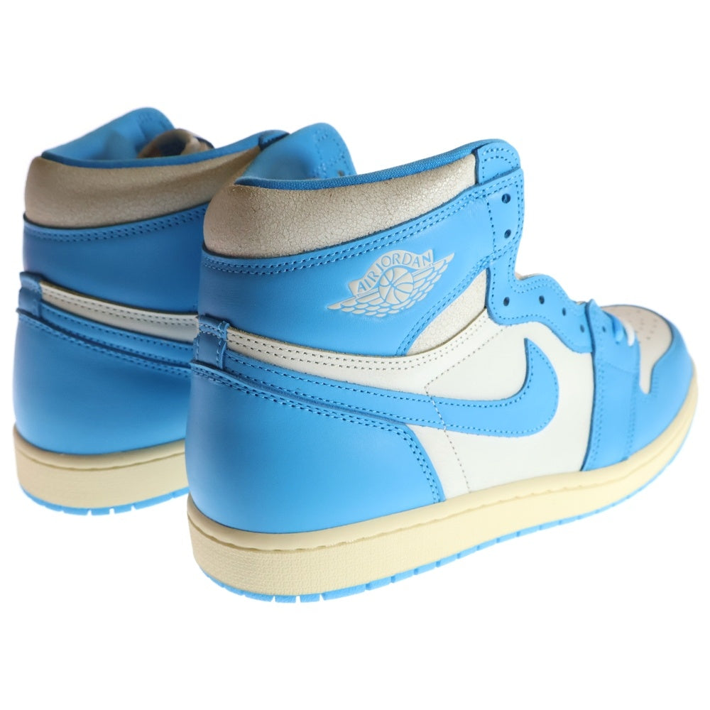NIKE(ナイキ) AIR JORDAN 1 RETRO HIGH OG UNC REIMAGINED エアジョーダン1 レトロ リイマジンド ハイカットスニーカー ホワイト/ブルー US11.5/29.5cm DZ5485-402