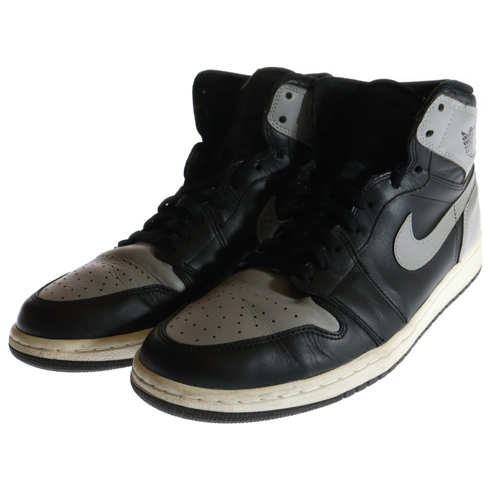 NIKE(ナイキ) 【観賞用2013年製】 AIR JORDAN 1 RETRO HIGH SHADOW エアジョーダン ワン レトロ ハイ オージー シャドウ ハイカットスニーカー US10.5/28.5cm 555088-014