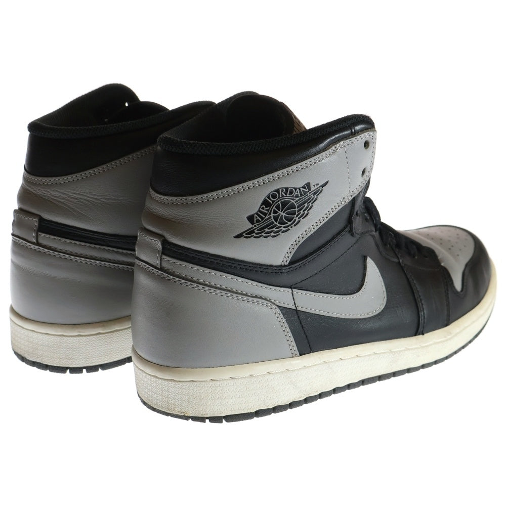 NIKE(ナイキ) 【観賞用2013年製】 AIR JORDAN 1 RETRO HIGH SHADOW エアジョーダン ワン レトロ ハイ オージー シャドウ ハイカットスニーカー US10.5/28.5cm 555088-014