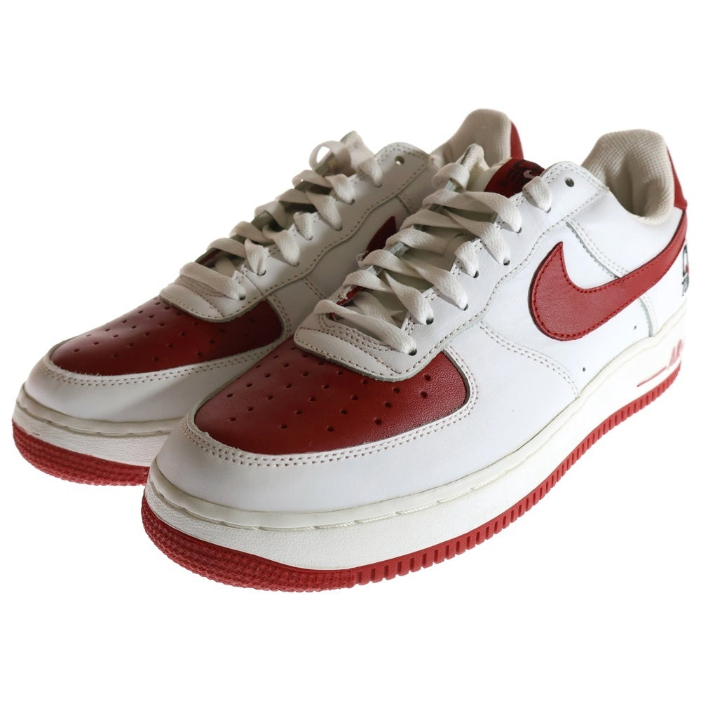 NIKE(ナイキ) 【観賞用2003年製】 AIR FORCE 1 LOW CHI TWON エアフォース 1 チャイナタウン ローカットスニーカーシューズ ホワイト/レッド US10/28cm 306353-162