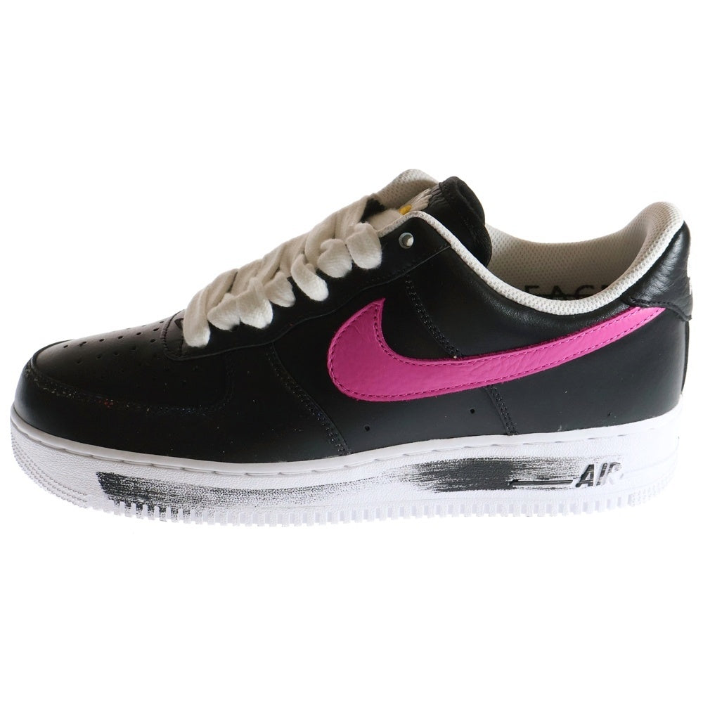 NIKE(ナイキ) ×PEACEMINUSONE AIR FORCE 1 3.0 G-DRAGON ピースマイナスワン エアフォース 1 パラノイズ ローカットスニーカー ブラック US11/29cm AQ3692-004