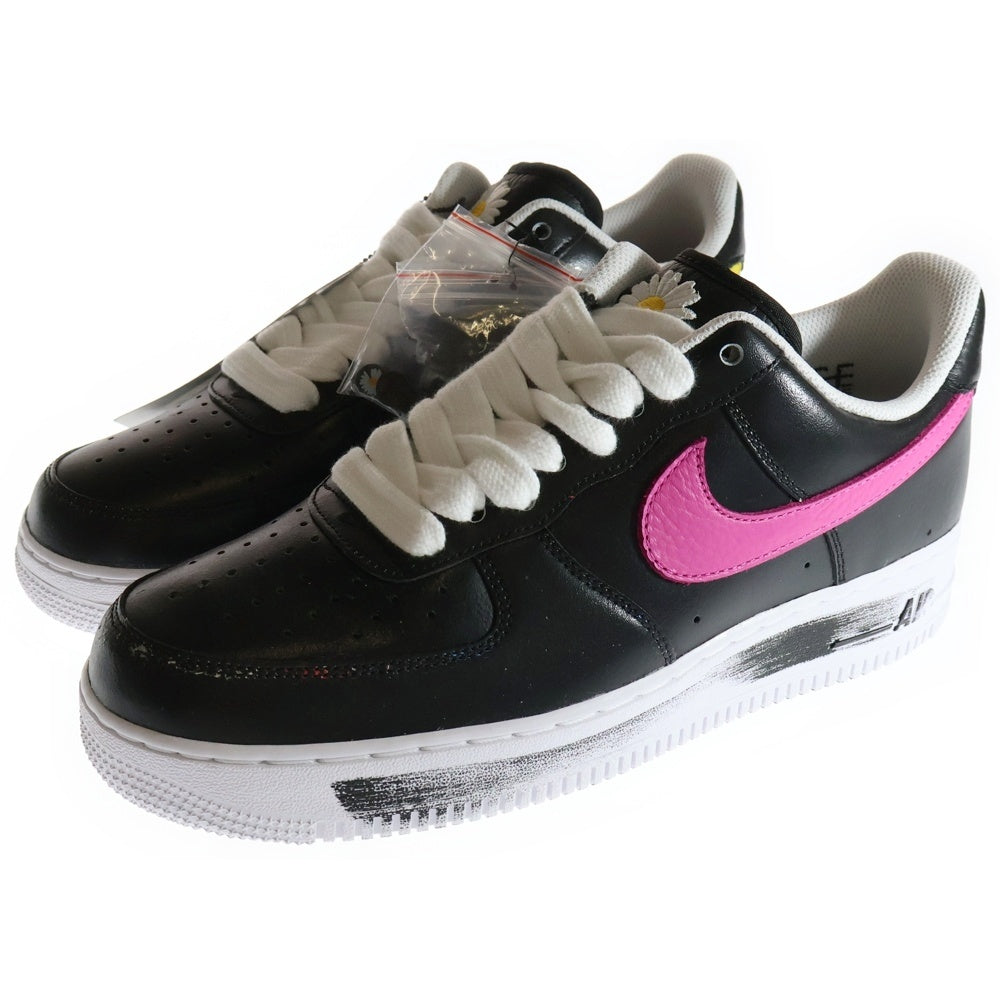 NIKE(ナイキ) ×PEACEMINUSONE AIR FORCE 1 3.0 G-DRAGON ピースマイナスワン エアフォース 1 パラノイズ ローカットスニーカー ブラック US11/29cm AQ3692-004
