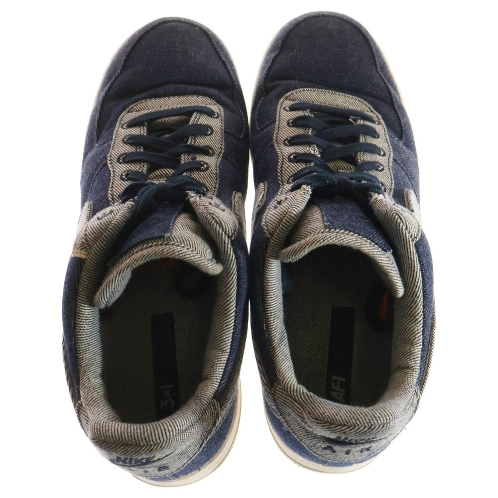 NIKE(ナイキ) AIR FORCE 1 07 PRM RAW INDIGO エアフォース 1 バイ 3 ローカットスニーカーシューズ インディゴ US12/30cm 905345-402