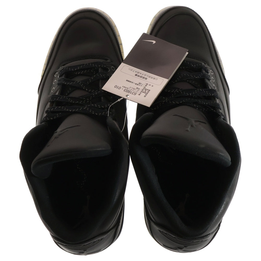 NIKE(ナイキ) 【観賞用2014年製】 AIR JORDAN 3 RETRO 5LAB3 エアジョーダン3 レトロ ハイカットスニーカー ブラック US10/28cm 631603-010
