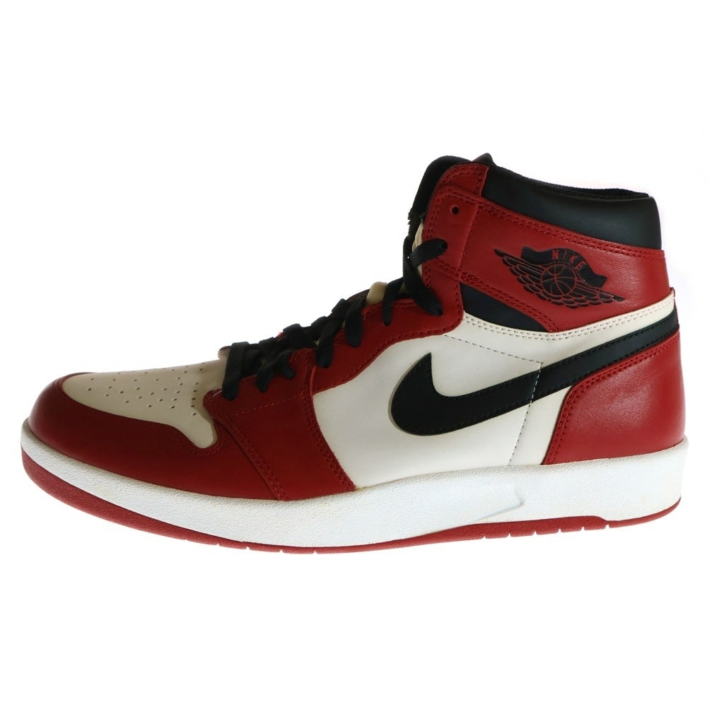 NIKE(ナイキ) 【観賞用2015年製】 AIR JORDAN 1.5 HIGH THE RETURN エアジョーダン1.5 ハイザリターン ハイカットスニーカー シカゴ レッド/ホワイト US12/30cm 768861-601