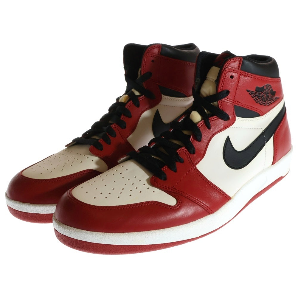 NIKE(ナイキ) 【観賞用2015年製】 AIR JORDAN 1.5 HIGH THE RETURN エアジョーダン1.5 ハイザリターン ハイカットスニーカー シカゴ レッド/ホワイト US12/30cm 768861-601