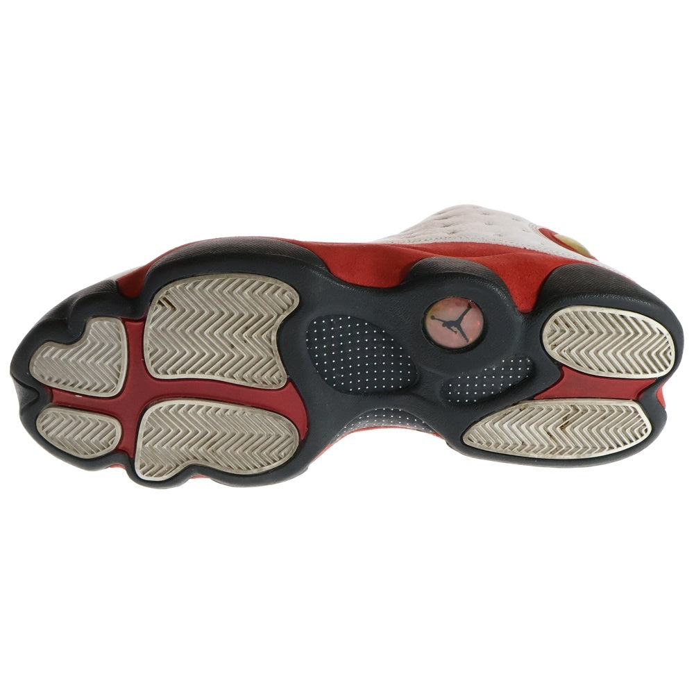NIKE(ナイキ) 【観賞用2010年製】AIR JORDAN 13 RETRO CHERRY エアジョーダン13 レトロ チェリー ハイカットスニーカー ホワイト/レッド US12/30cm 414571-101