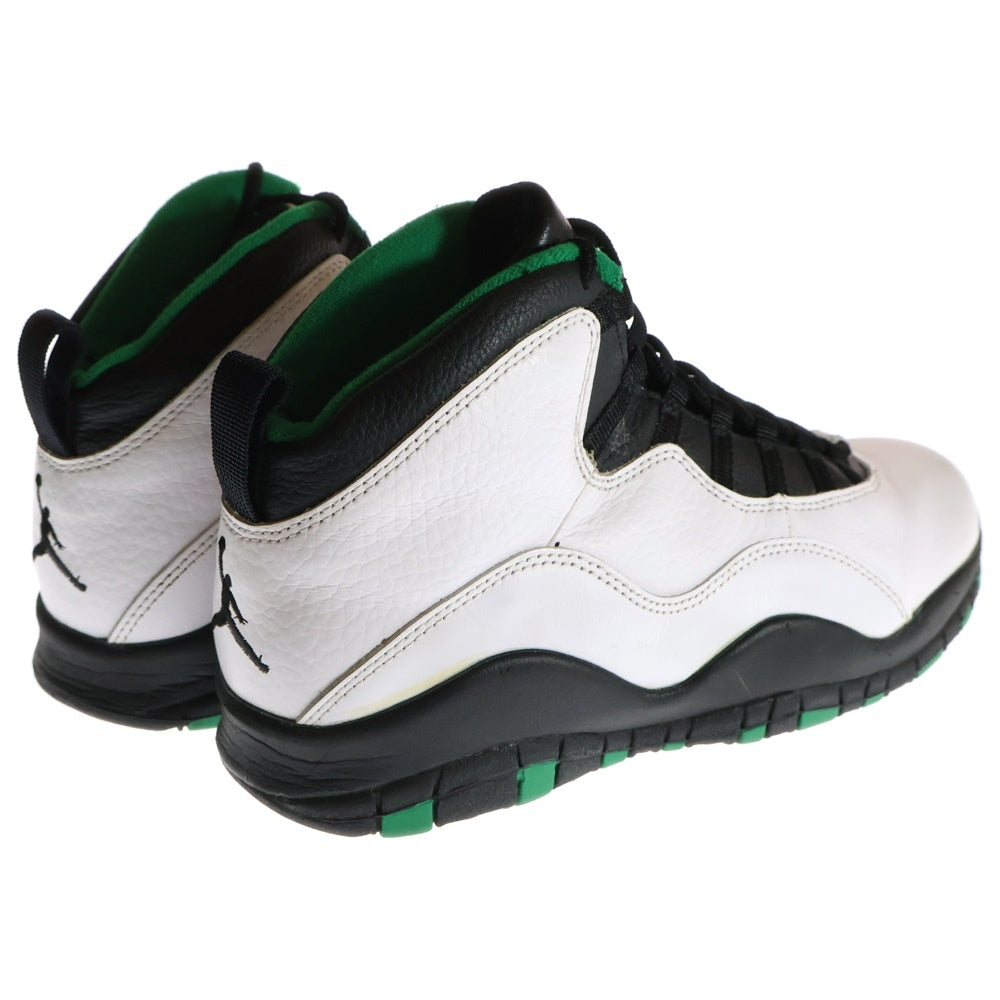 NIKE(ナイキ) 【観賞用1995年製】 AIR JORDAN 10 OG SEATTLE SUPERSONICS エアジョーダン10 OG シアトル スーパーソニックス ハイカットスニーカー US11.5/29.5cm 130209-106