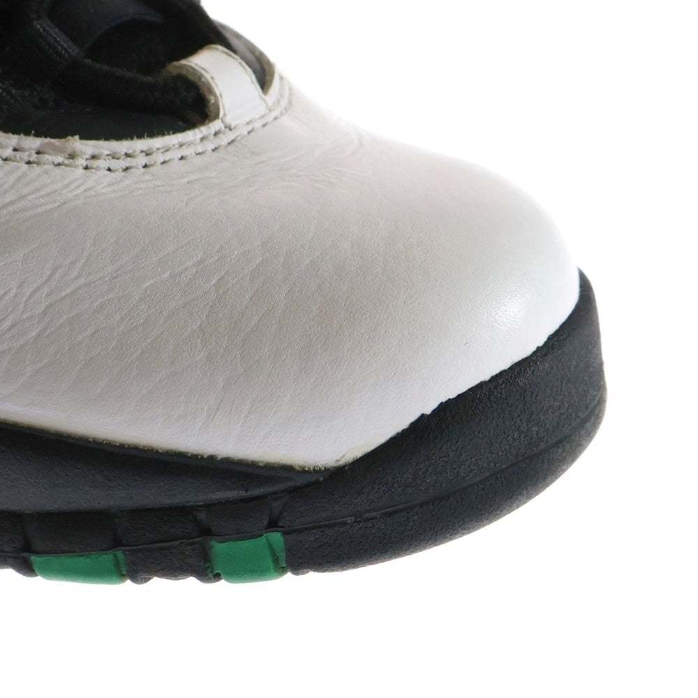 NIKE(ナイキ) 【観賞用1995年製】 AIR JORDAN 10 OG SEATTLE SUPERSONICS エアジョーダン10 OG シアトル スーパーソニックス ハイカットスニーカー US11.5/29.5cm 130209-106
