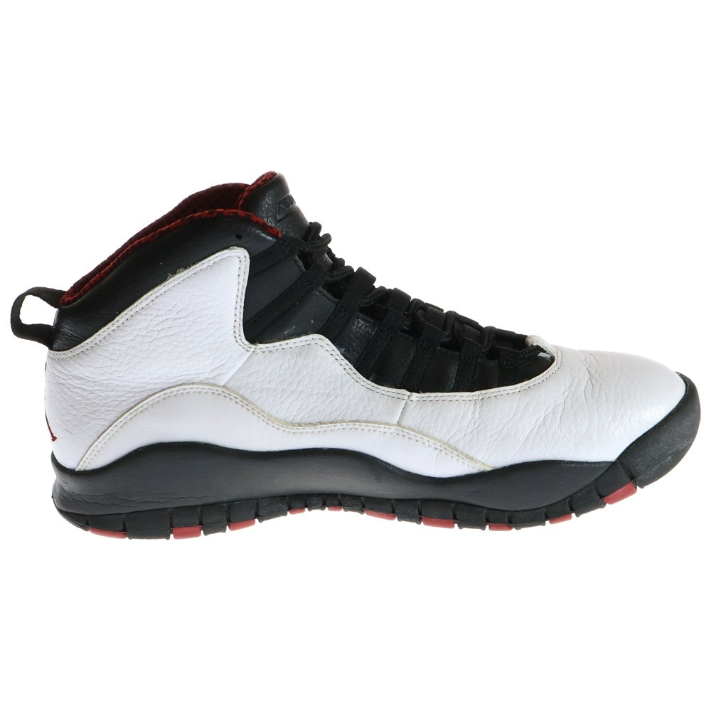 NIKE(ナイキ) 【観賞用2012年製】 AIR JORDAN 10 RETRO CHICAGO エアジョーダン10 レトロ シカゴ ハイカットスニーカー ホワイト/ブラック US10.5/28.5cm 310805-100