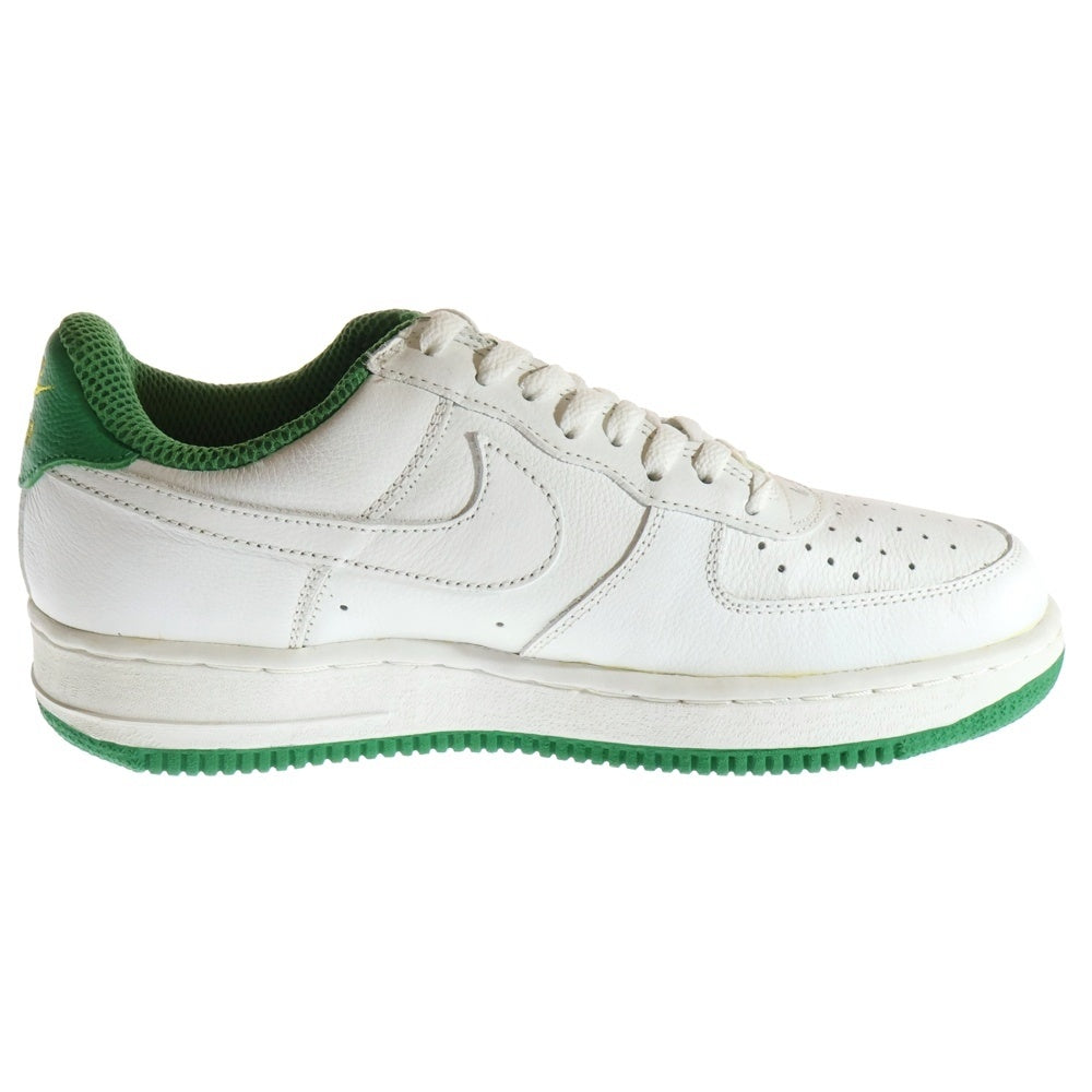NIKE(ナイキ) 【観賞用2002年製】 AIR FORCE1 PLUS WEST INDIES 1 エアフォース 1 プラス ローカットスニーカーシューズ ホワイト/グリーン US10/28cm 624054-111