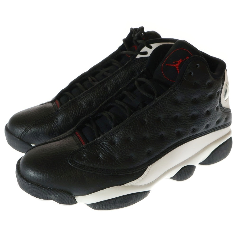 NIKE(ナイキ) AIR JORDAN 13 BLACK/GYM RED エアジョーダン13 ブラック/ジムレッド ハイカットスニーカー ブラック/ホワイト US11/29cm 414571-061
