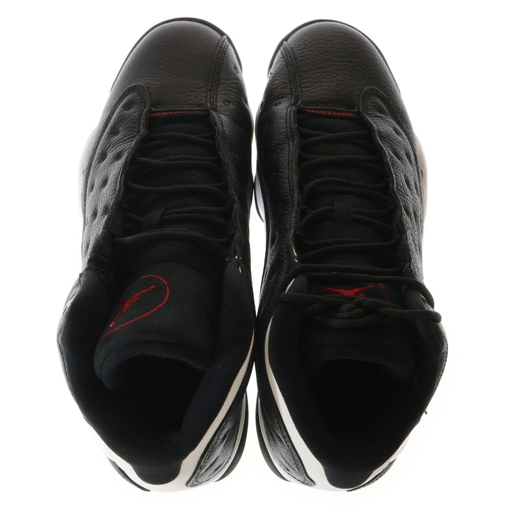 NIKE(ナイキ) AIR JORDAN 13 BLACK/GYM RED エアジョーダン13 ブラック/ジムレッド ハイカットスニーカー ブラック/ホワイト US11/29cm 414571-061