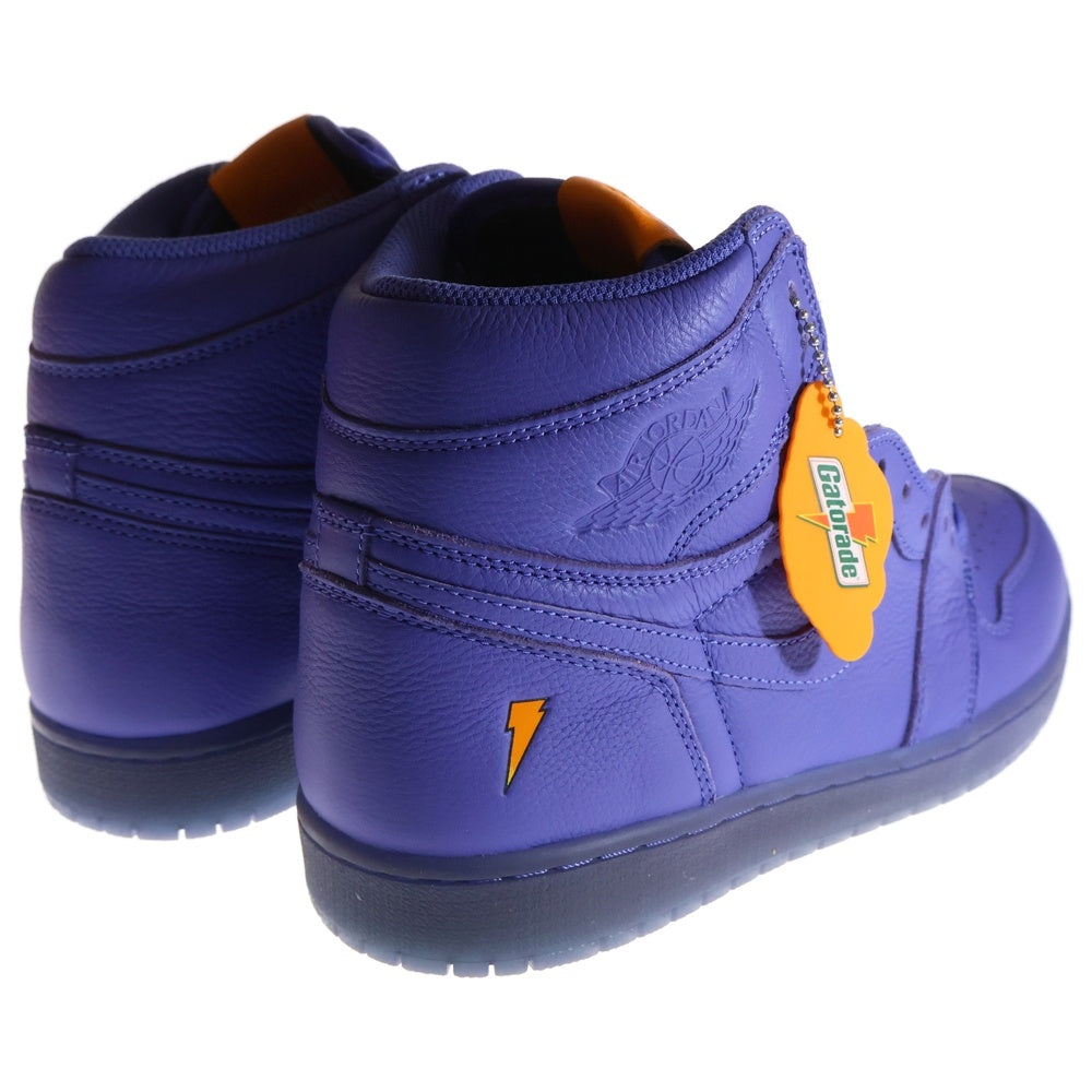 NIKE(ナイキ) AIR JORDAN 1 RETRO HIGH OG G8RD GATORADE RUSH VIOLET エア ジョーダン 1 レトロ ハイ オージー ゲータレード ハイカットスニーカー AJ5997-555