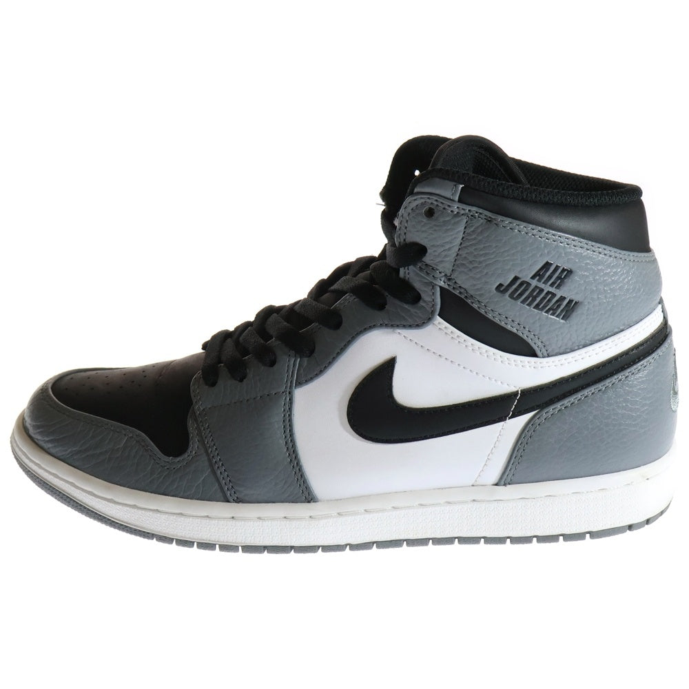 NIKE(ナイキ) AIR JORDAN 1 RETRO HIGH COOL GREY エア ジョーダン 1 レトロ ハイ クールグレー ハイカットスニーカー グレー/ホワイト US11/29cm 332550-024