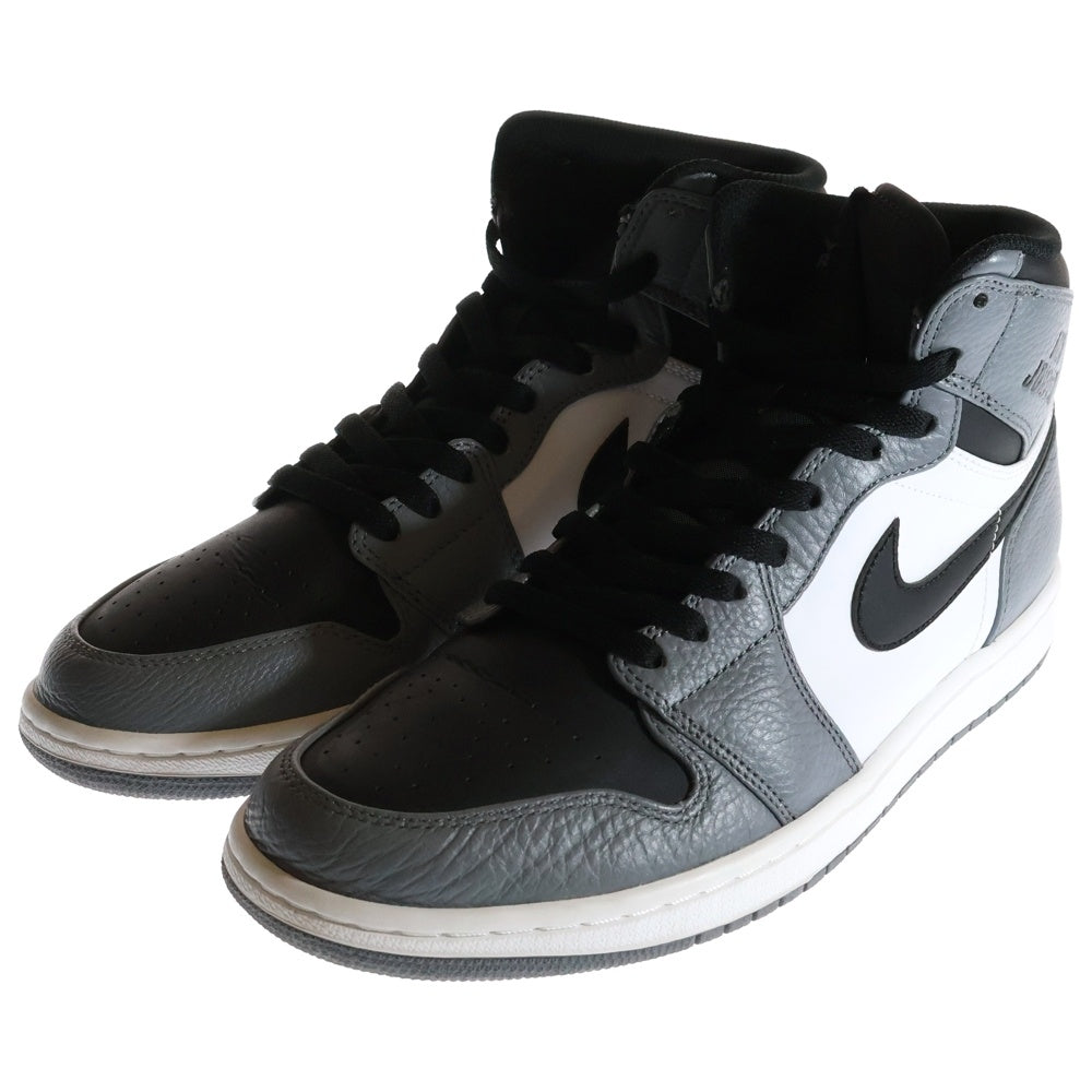 NIKE(ナイキ) AIR JORDAN 1 RETRO HIGH COOL GREY エア ジョーダン 1 レトロ ハイ クールグレー ハイカットスニーカー グレー/ホワイト US11/29cm 332550-024