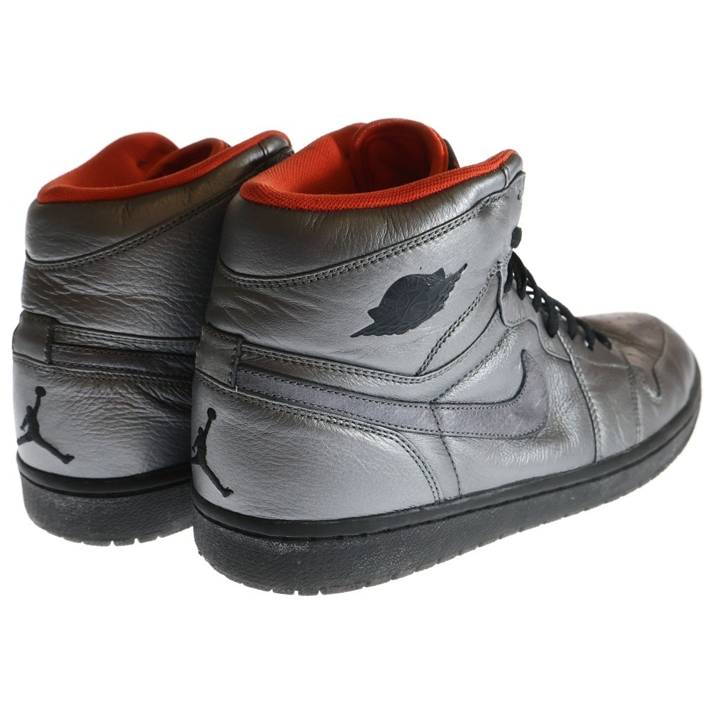 NIKE(ナイキ) 【観賞用2009年製】 AIR JORDAN 1 RETRO HIGH PREMIER エアジョーダン1 ハイ プレミア ハイカットスニーカー シルバー US12/30cm