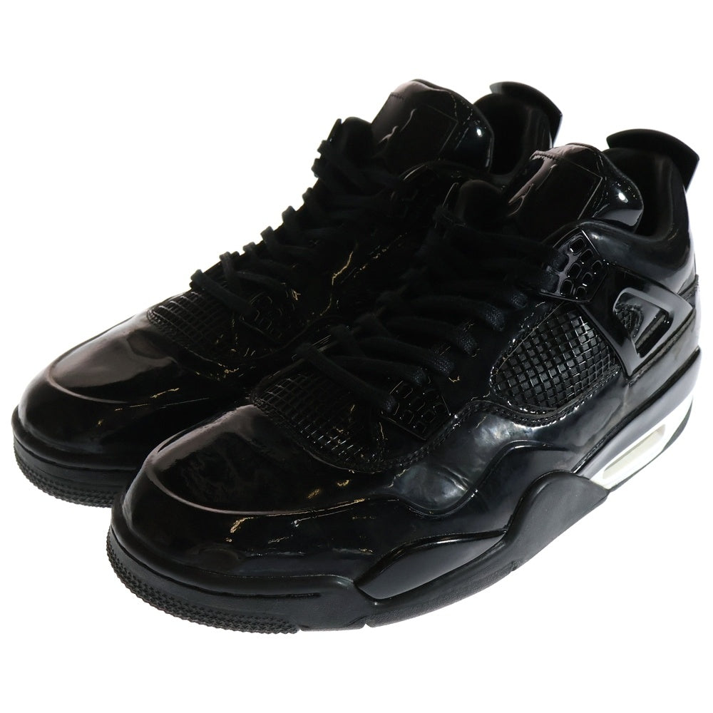 NIKE(ナイキ) 【観賞用2015年 AIR JORDAN 4 RETRO 11LAB4 エアジョーダン4 レトロ ハイカットスニーカー ブラック US12/30cm 719864-010