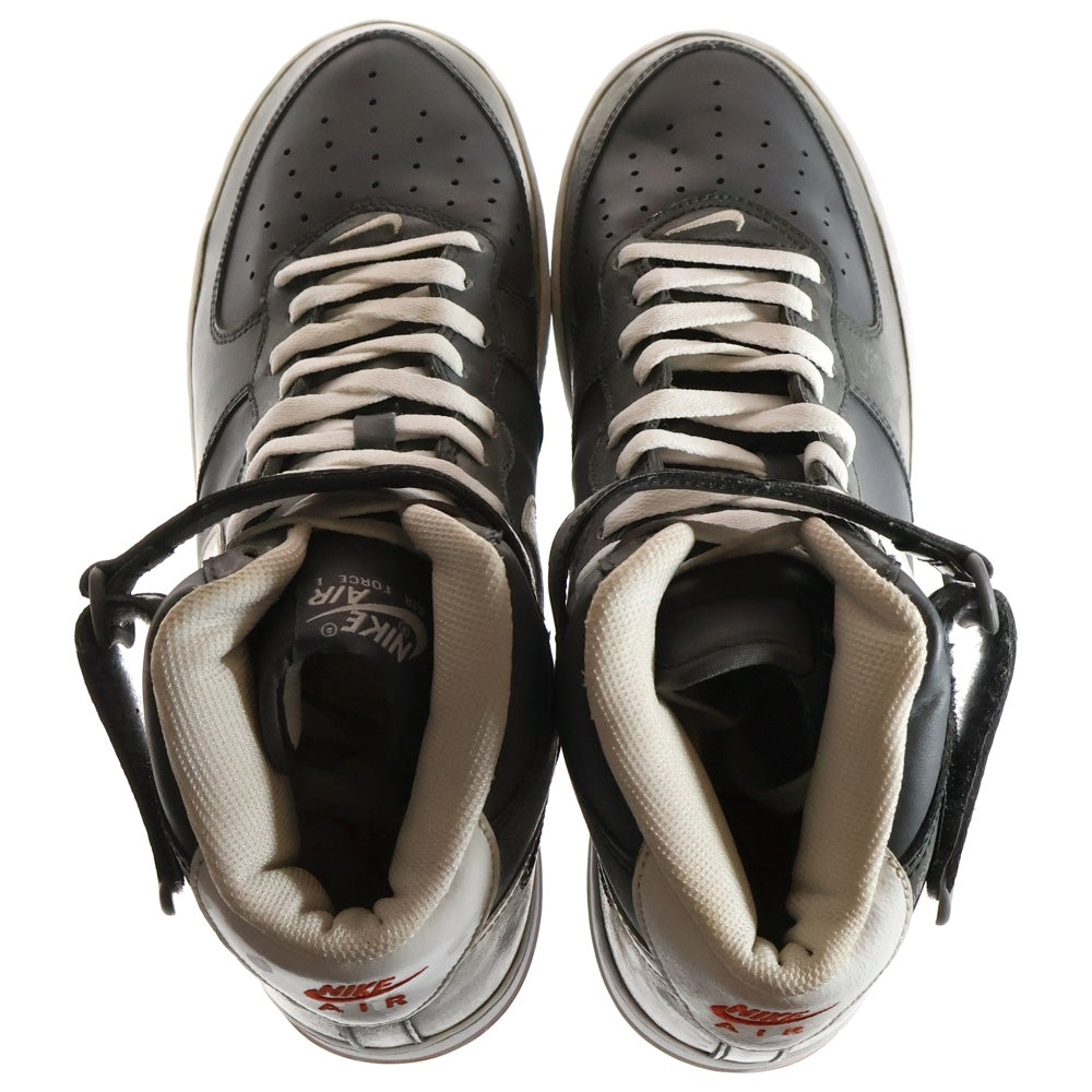 NIKE(ナイキ) 【観賞用2004年製】 AIR FORCE 1 MID Grafhite エアフォース 1 ミドルカットスニーカーシューズ グレー US11/29cm 306352-013