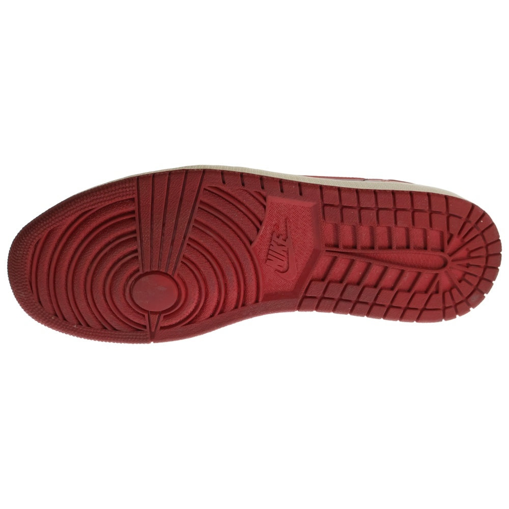 NIKE(ナイキ) 【観賞用2014年製】 AIR JORDAN 1 RETRO LOW BRED エアジョーダン1 ロー ブレッド ローカットスニーカー ブラック/レッド USUS11/29cm 705329-001