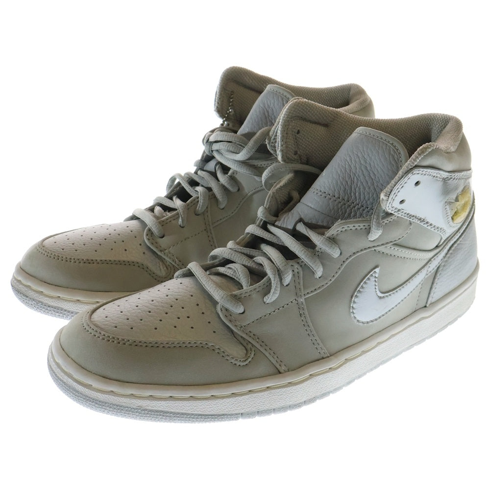 NIKE(ナイキ) 【観賞用 2001年製】AIR JORDAN 1 RETRO + NEUTRAL GREY エアジョーダン1プラス ハイカットスニーカー US10/28cm 136065-001