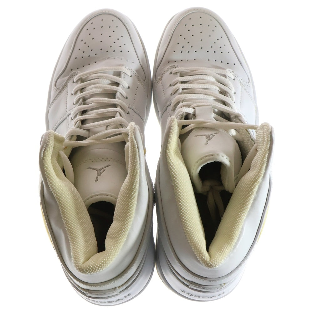 NIKE(ナイキ) 【観賞用2002年製】 AIR JORDAN 1 RETRO PLATINUM WHITE CHROME エア ジョーダン 1 レトロ プラチナム クローム ハイカットスニーカー US10.5/28.5cm 306000-101