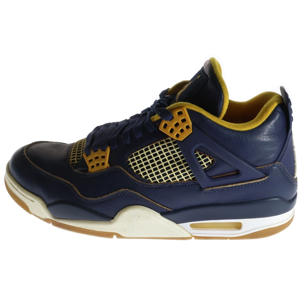 NIKE(ナイキ) AIR JORDAN 4 RETRO DUNK FROM ABOVE エアジョーダン4 レトロ ダンク フロム アバブ ハイカットスニーカー ブラック/イエロー US10/28cm 308497-425