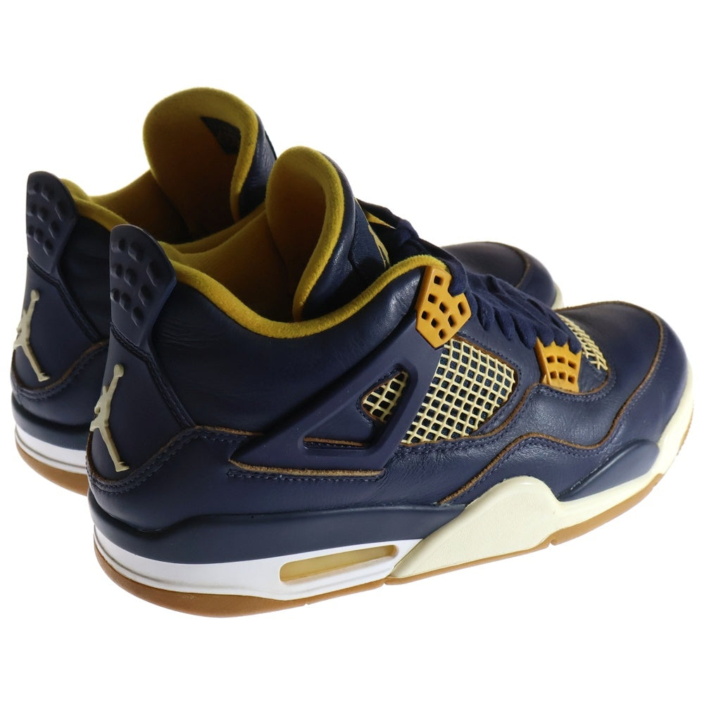NIKE(ナイキ) AIR JORDAN 4 RETRO DUNK FROM ABOVE エアジョーダン4 レトロ ダンク フロム アバブ ハイカットスニーカー ブラック/イエロー US10/28cm 308497-425
