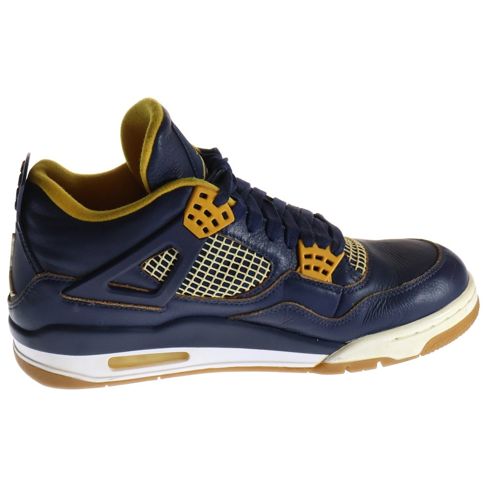 NIKE(ナイキ) AIR JORDAN 4 RETRO DUNK FROM ABOVE エアジョーダン4 レトロ ダンク フロム アバブ ハイカットスニーカー ブラック/イエロー US10/28cm 308497-425