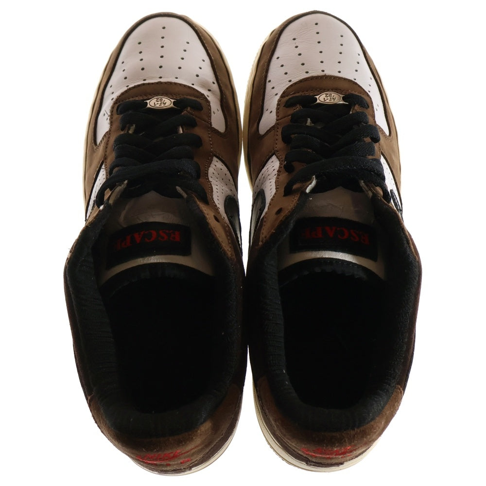 NIKE(ナイキ) 【観賞用2005年製】 AIR FORCE 1 LOW エアフォース 1 ローカットスニーカー ブラウン/ホワイト/ブラック US11/29cm 312489-101