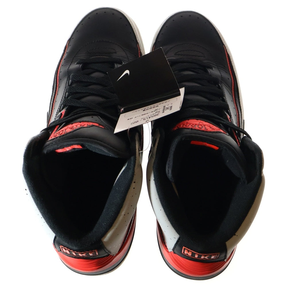 NIKE(ナイキ) 【観賞用 2014年製】AIR JORDAN 2 RETRO INFRARED 23 エアジョーダン2 ハイカットスニーカー ホワイト/オレンジ/ブラック US10/28cm 385475-023
