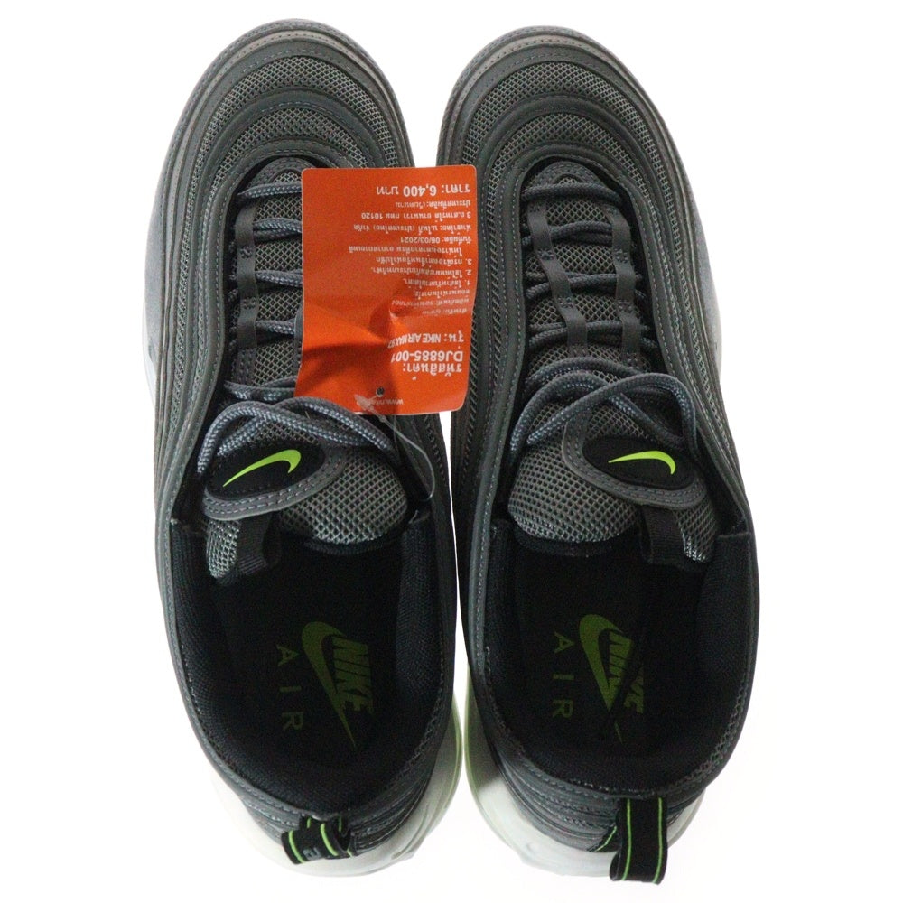 NIKE(ナイキ) AIR MAX 97 Smoke Grey Volt エアマックス 97 スモーク グレー ボルト ローカットスニーカー グレー/イエロー US12/30cm DJ6885-001