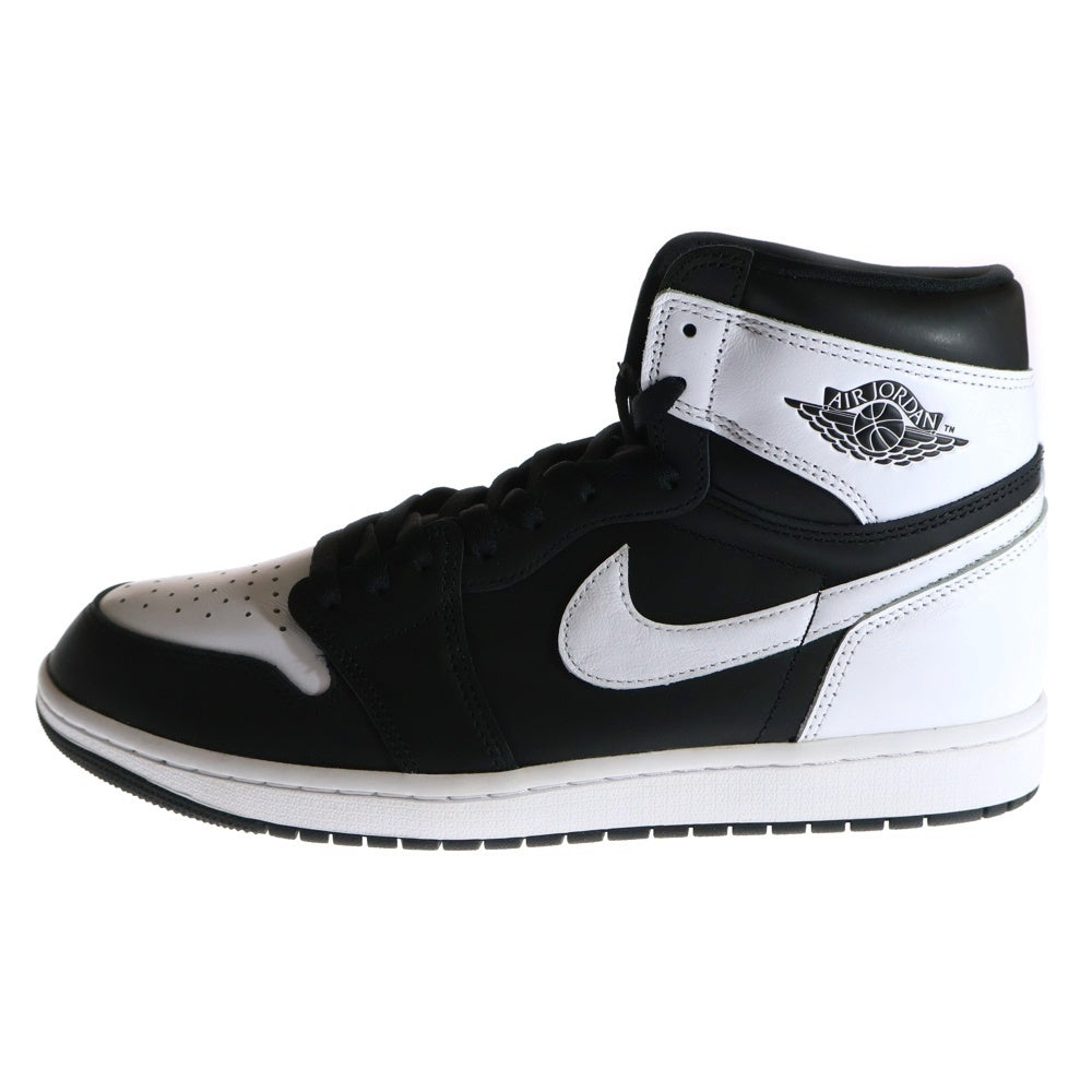 NIKE(ナイキ) AIR JORDAN 1 RETRO HIGH OG エア ジョーダン 1 レトロ ハイカットスニーカー ブラック/ホワイト US12/30cm DZ5485-010