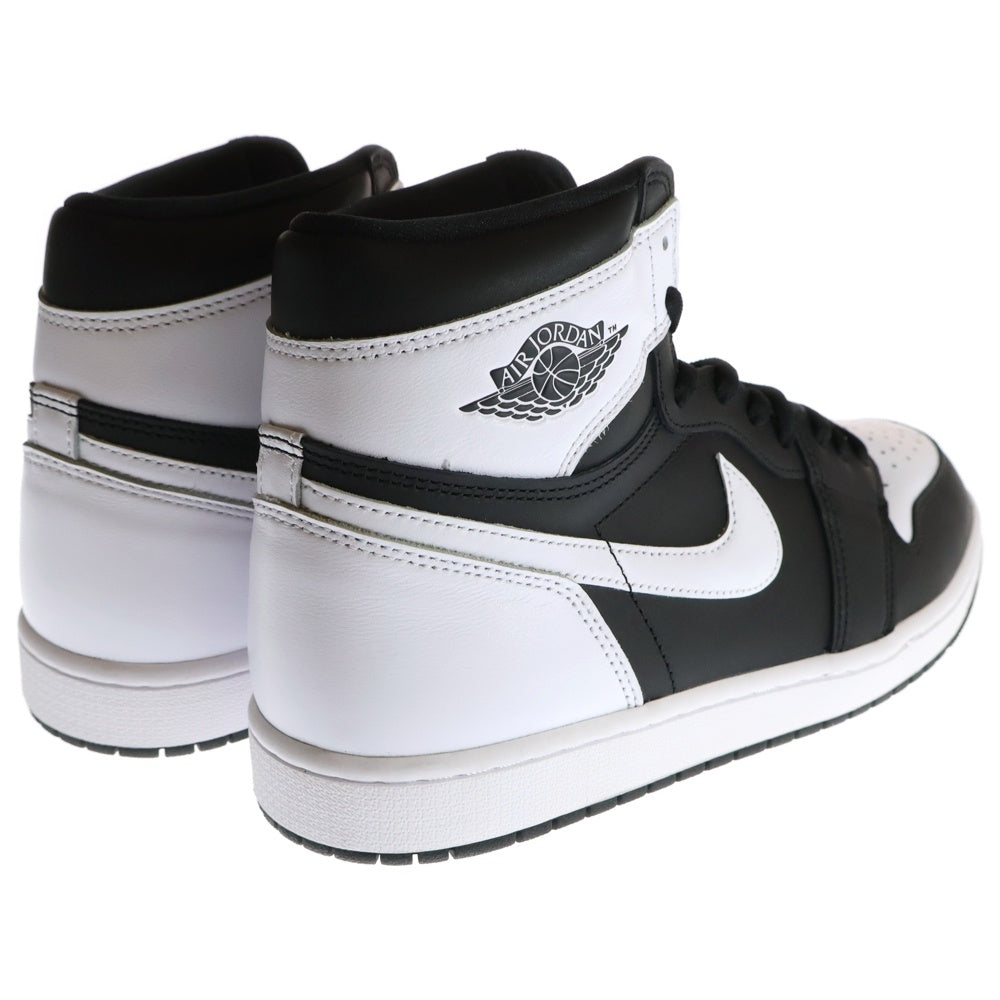 NIKE(ナイキ) AIR JORDAN 1 RETRO HIGH OG エア ジョーダン 1 レトロ ハイカットスニーカー ブラック/ホワイト US12/30cm DZ5485-010