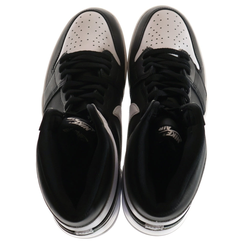 NIKE(ナイキ) AIR JORDAN 1 RETRO HIGH OG エア ジョーダン 1 レトロ ハイカットスニーカー ブラック/ホワイト US12/30cm DZ5485-010