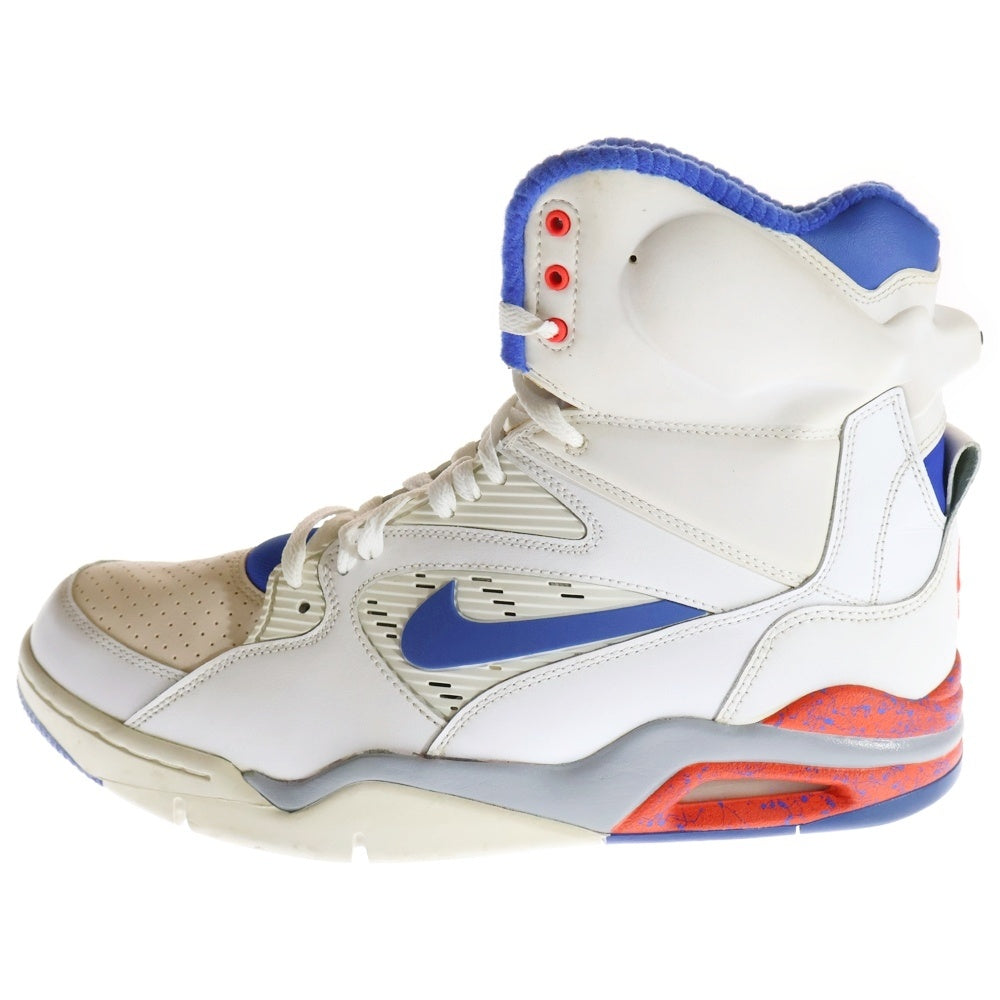 NIKE(ナイキ) 【観賞用2014年製】 AIR COMMAND FORCE エアコマンドフォース ハイカットスニーカーシューズ ホワイト/ブルー US11.5/29.5cm 684715-101