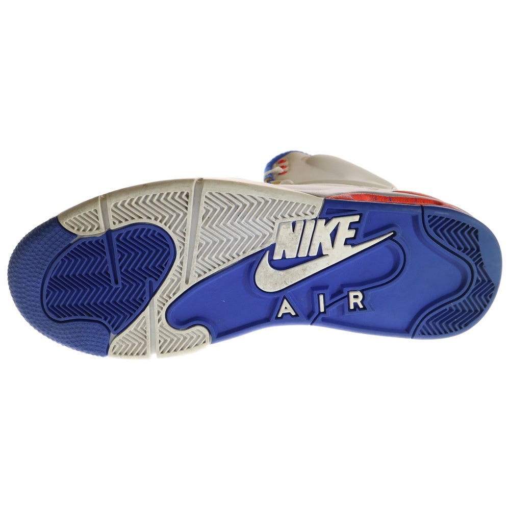 NIKE(ナイキ) 【観賞用2014年製】 AIR COMMAND FORCE エアコマンドフォース ハイカットスニーカーシューズ ホワイト/ブルー US11.5/29.5cm 684715-101