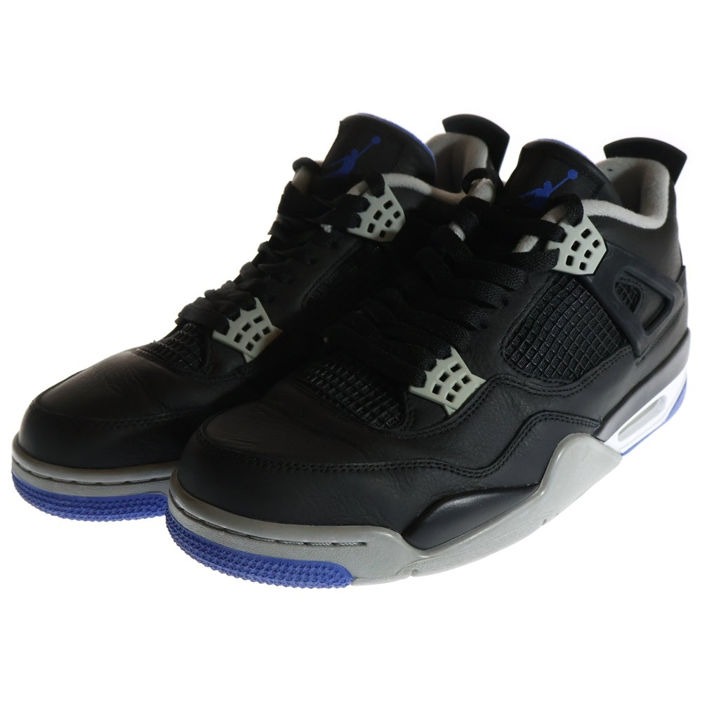NIKE(ナイキ) AIR JORDAN 4 RETRO MOTORSPORTS ALTERNATE エアジョーダン4 レトロ モータースポーツ オルタネイト ハイカットスニーカー ブラック US11/29cm 308497-006