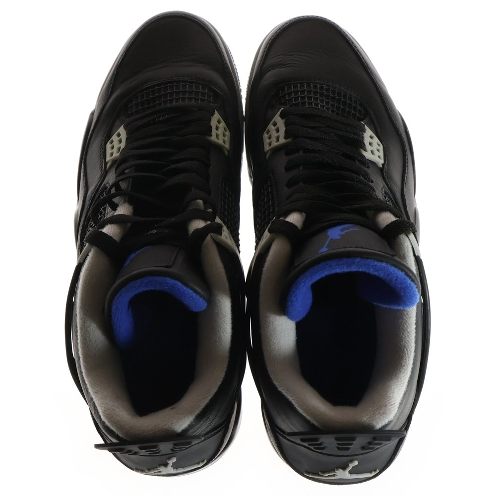 NIKE(ナイキ) AIR JORDAN 4 RETRO MOTORSPORTS ALTERNATE エアジョーダン4 レトロ モータースポーツ オルタネイト ハイカットスニーカー ブラック US11/29cm 308497-006